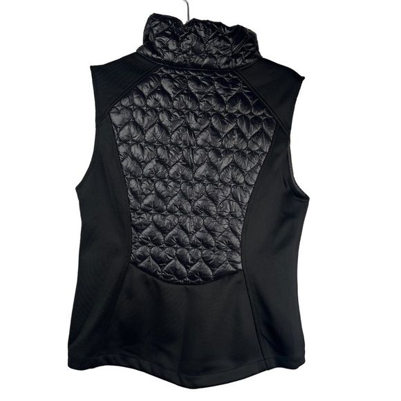 Betsy Johnson Quilted Neoprene Hybrid Work Out Vest In Size Medium - Picture 5 of 5